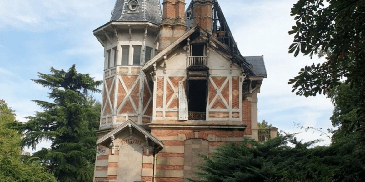 Incendie du Manoir Lavigne à Luzarches