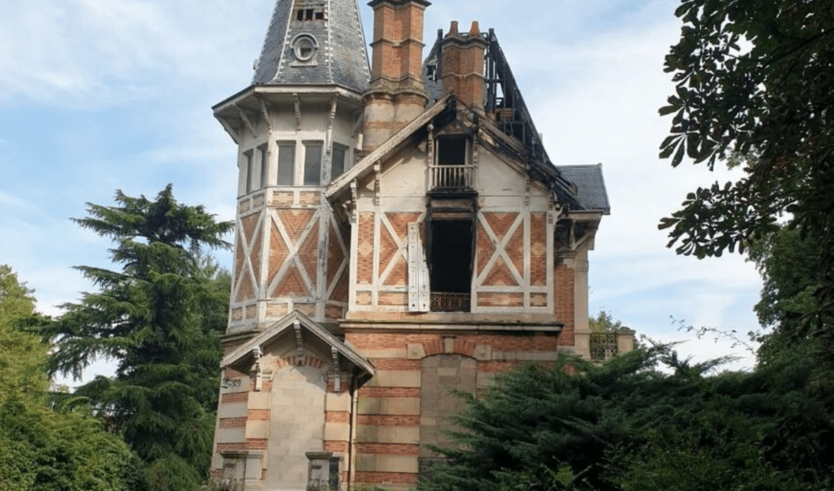 Incendie du Manoir Lavigne à Luzarches